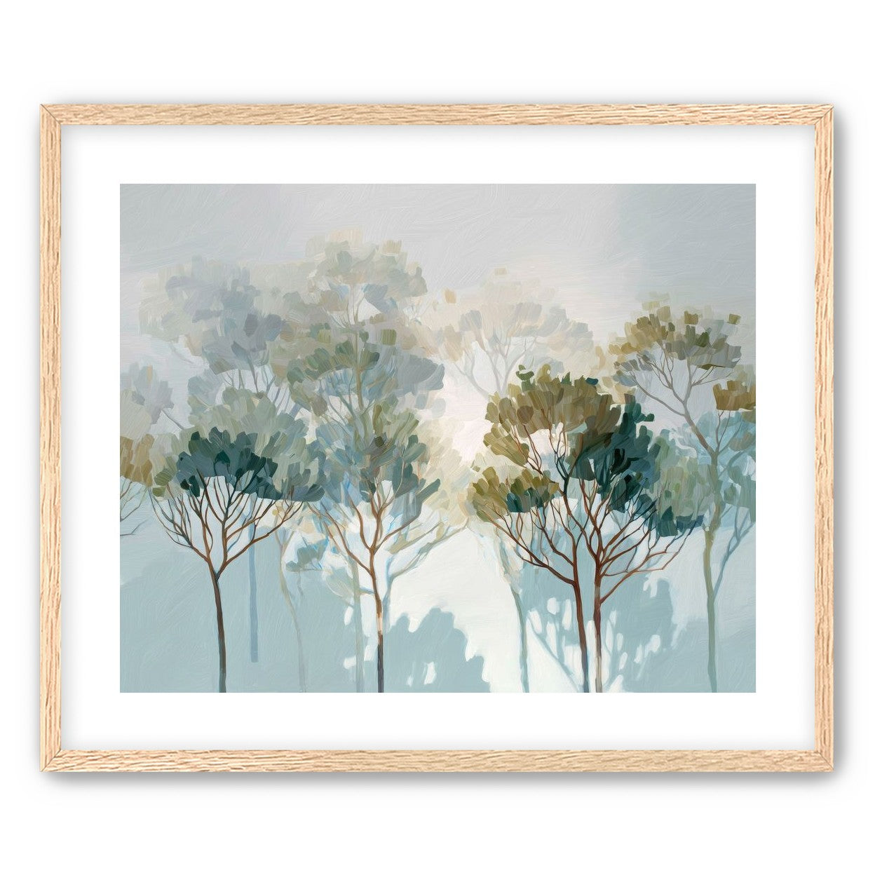 Multiple Trees in Gentle Light