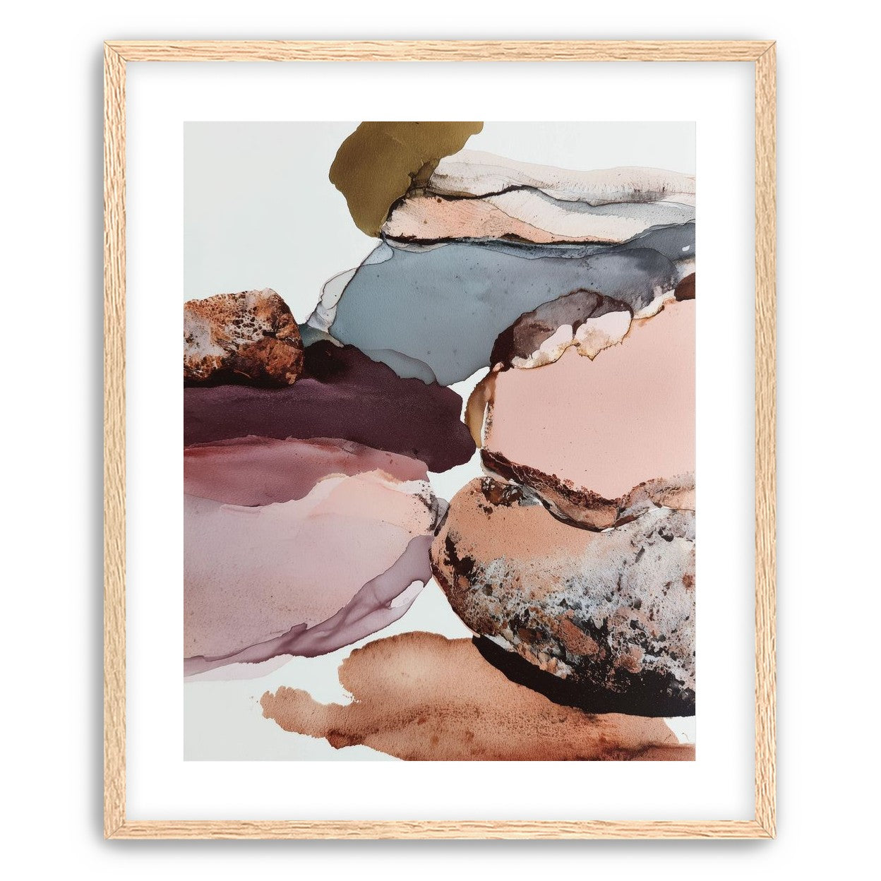 Pink and Stone Forms