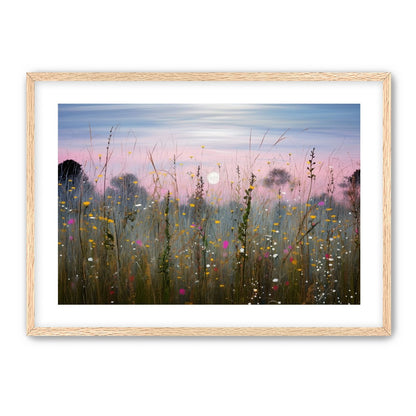 Wildflower Meadow at Moonrise