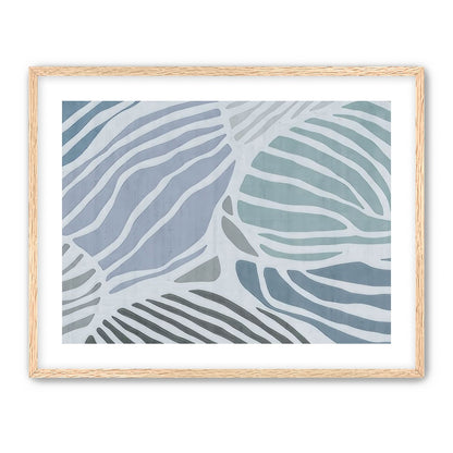 Graphic Leafs, Blue