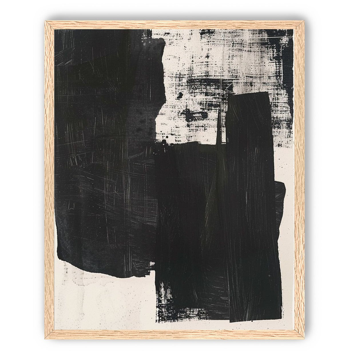 Black mass against the grain