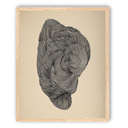 Vortex in a striped head