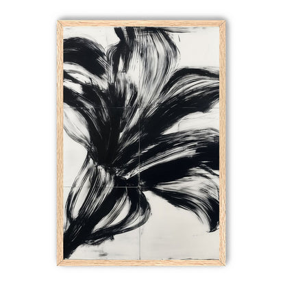 Black surge on white grid