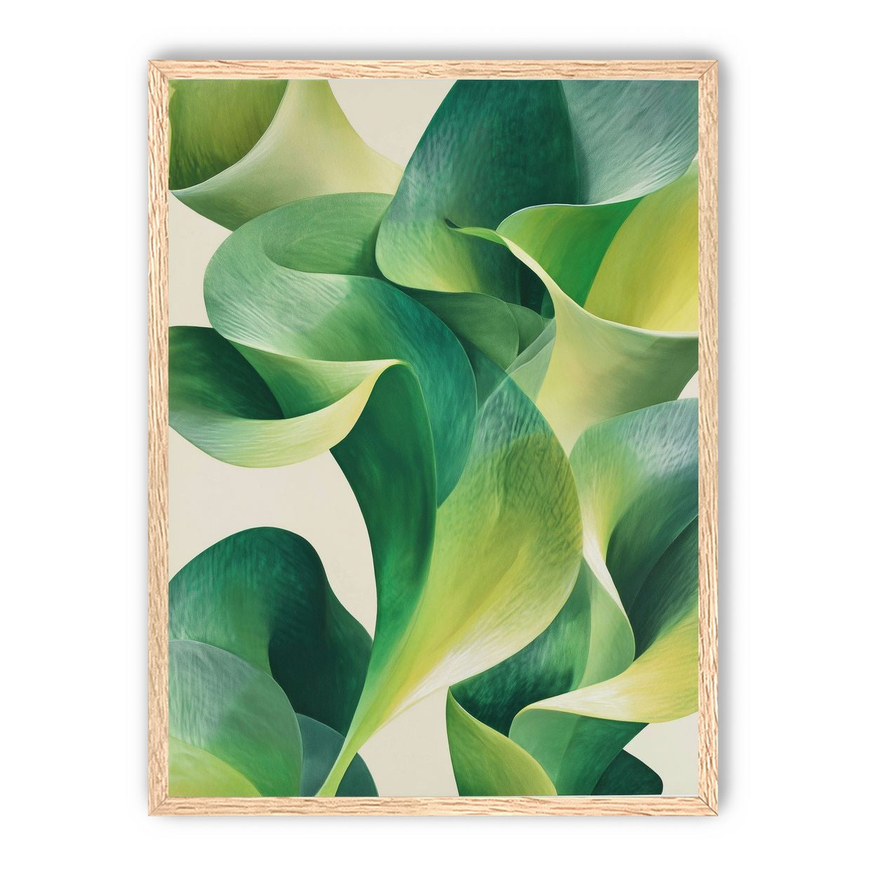 Green light in the lilies