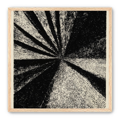 Black rays into grain