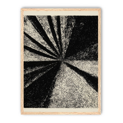 Black rays into grain