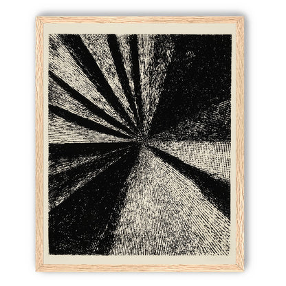 Black rays into grain