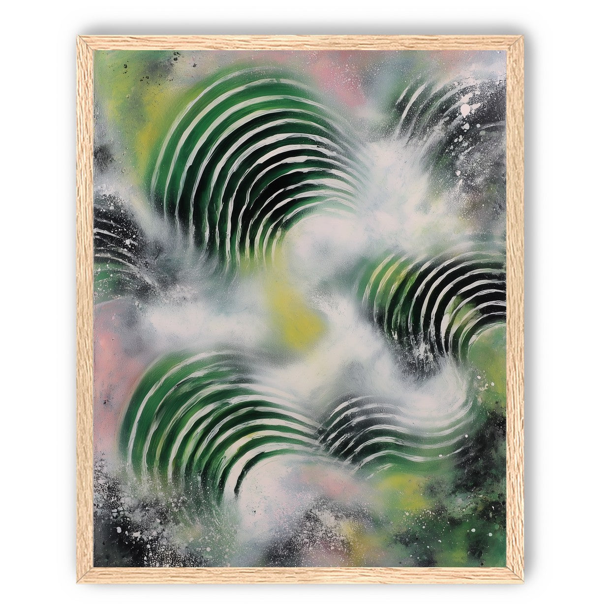 Pressure in green arcs