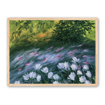 Petals on the streambank