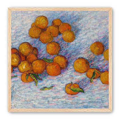 Oranges across the table