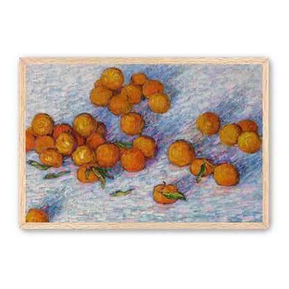 Oranges across the table