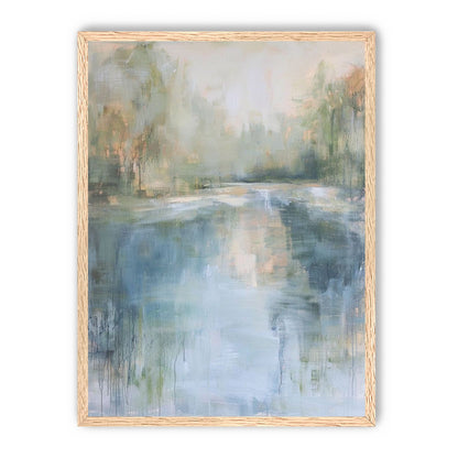 Mist over the river bend