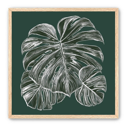 White veins on green field