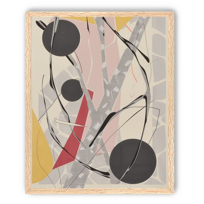 Layered circles with red wedge