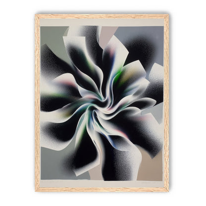 Spiral fold within pale blocks