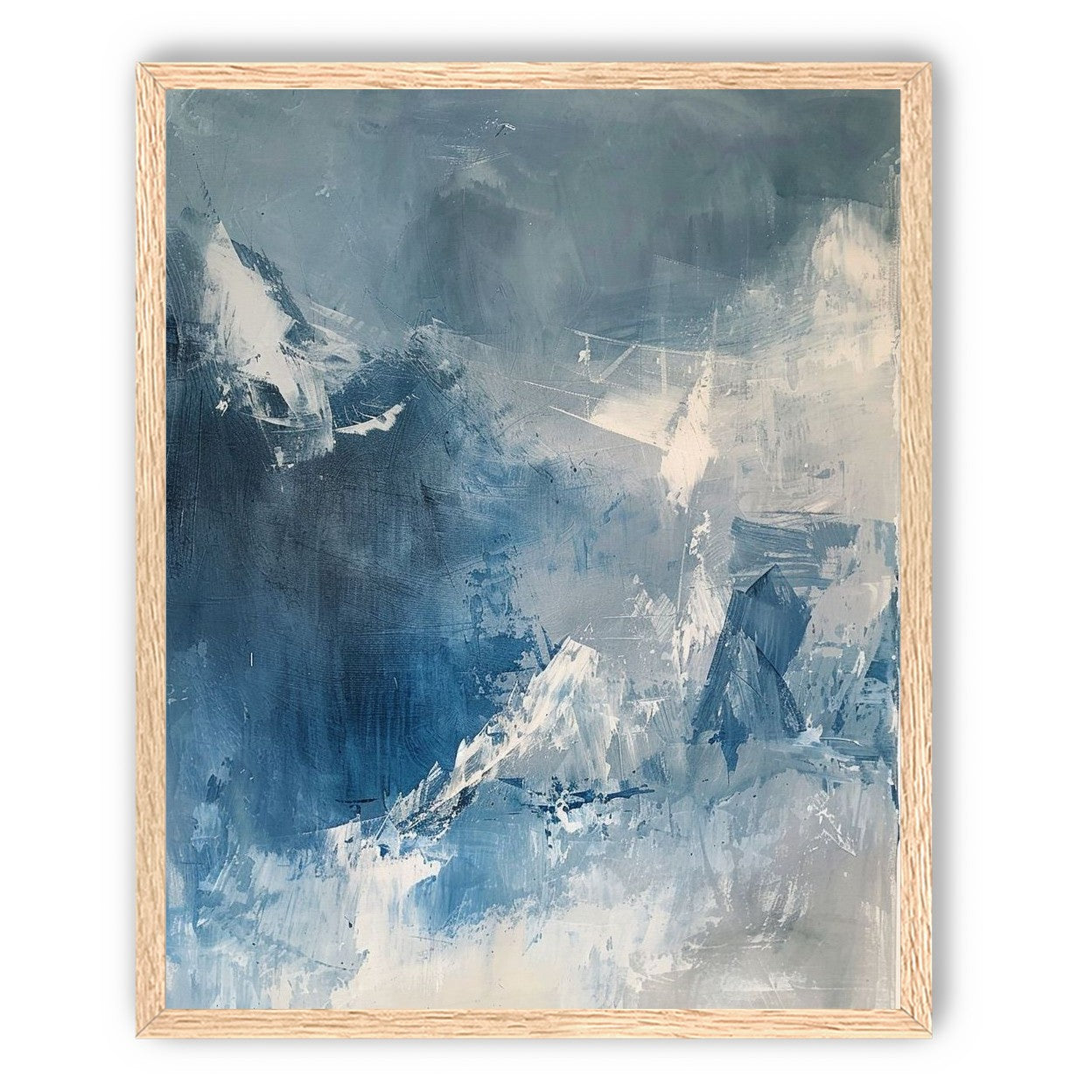 Blue gray pressure field