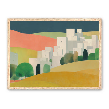 White towers in coral hills