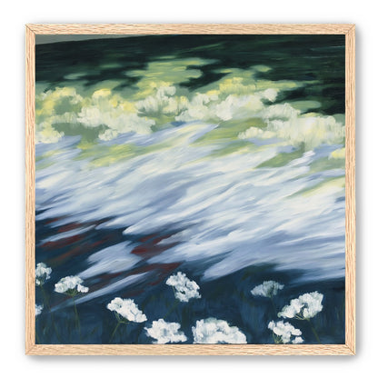 Wind skimming the wildflowers