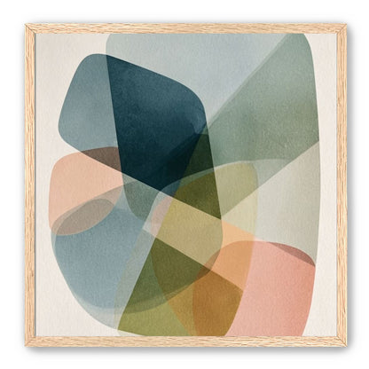 Layered translucent blocks
