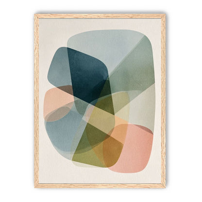 Layered translucent blocks