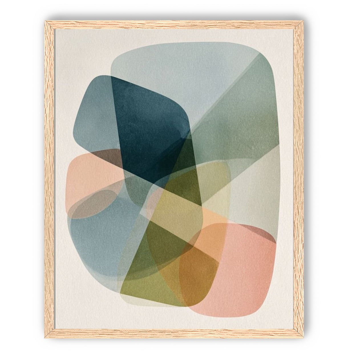Layered translucent blocks