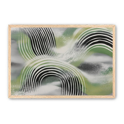 Stripes within the green haze