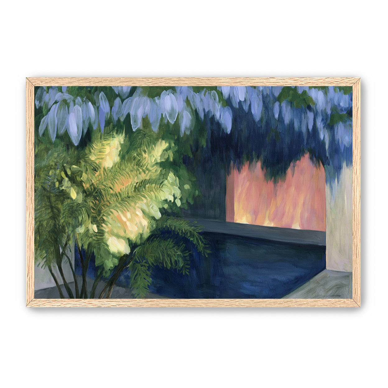 Warm door in the water