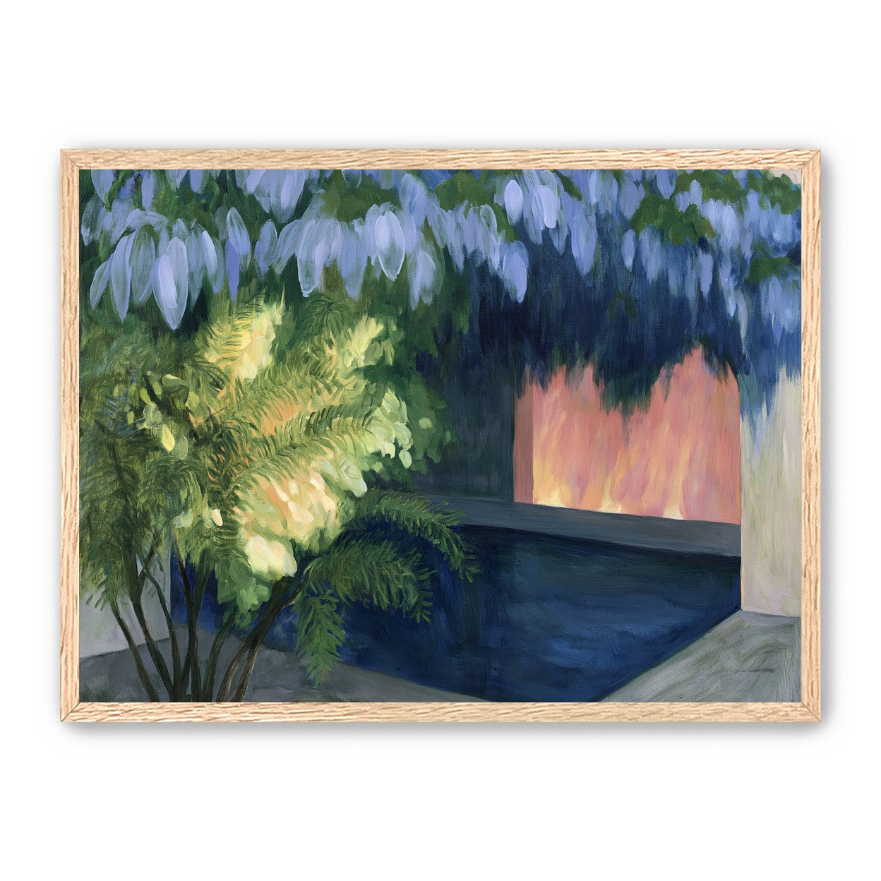 Warm door in the water