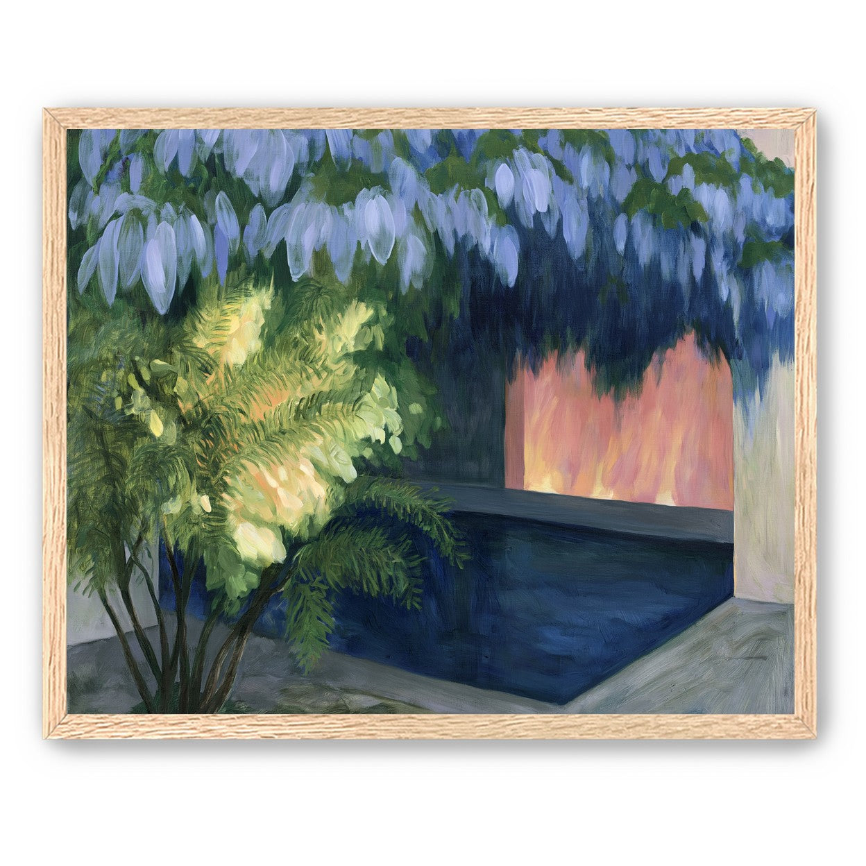 Warm door in the water