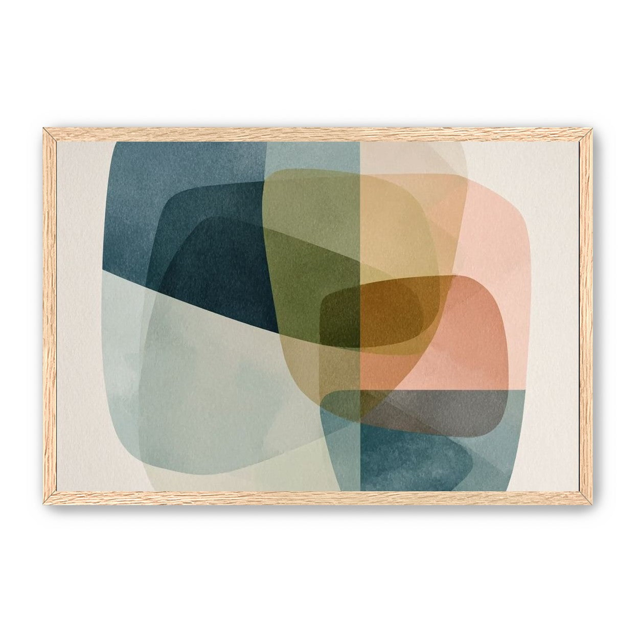Muted layers within soft corners