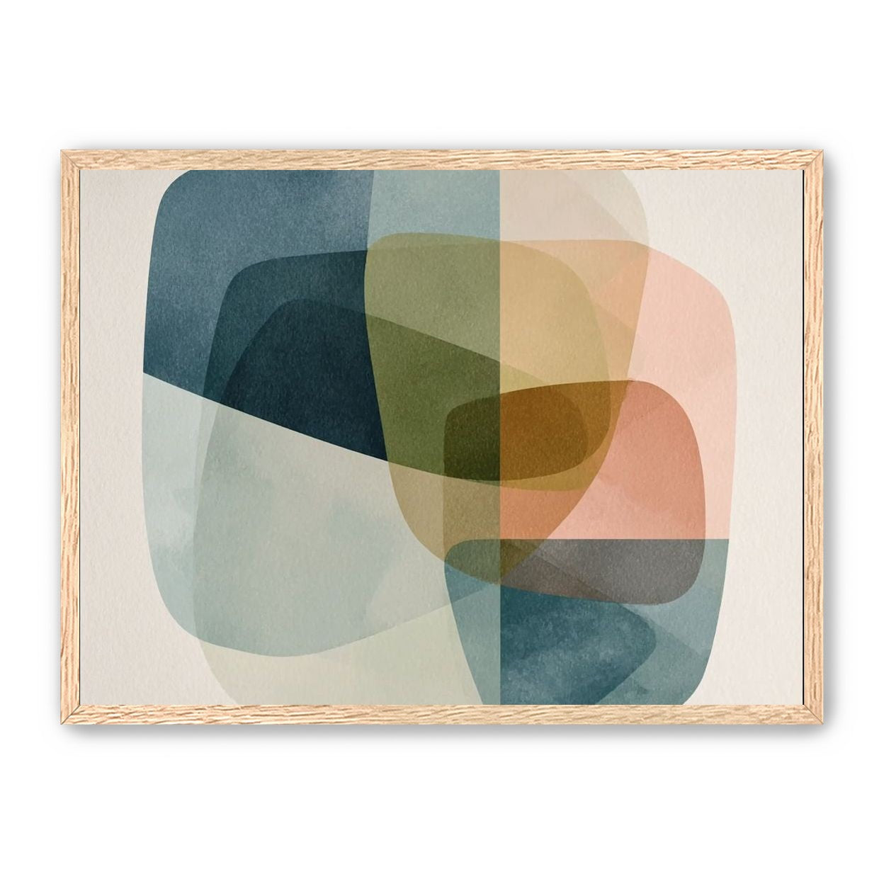 Muted layers within soft corners