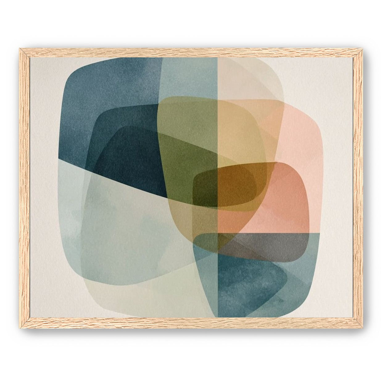 Muted layers within soft corners