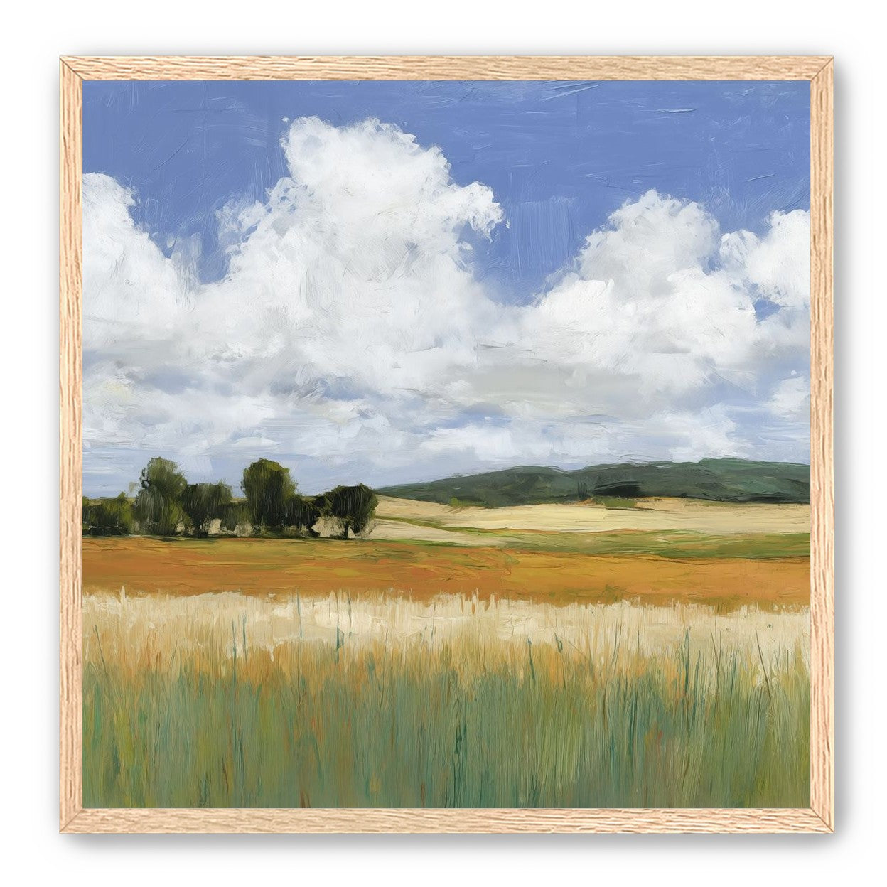 Meadow Under Clouds 