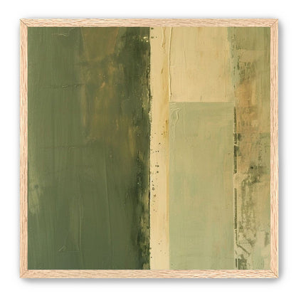 Pale seam in olive field