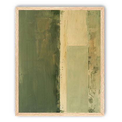 Pale seam in olive field