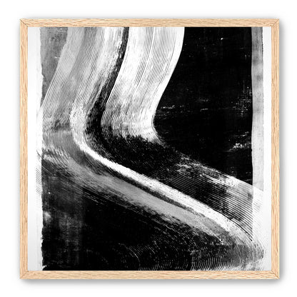 White sweep through black
