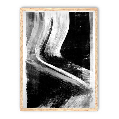 White sweep through black