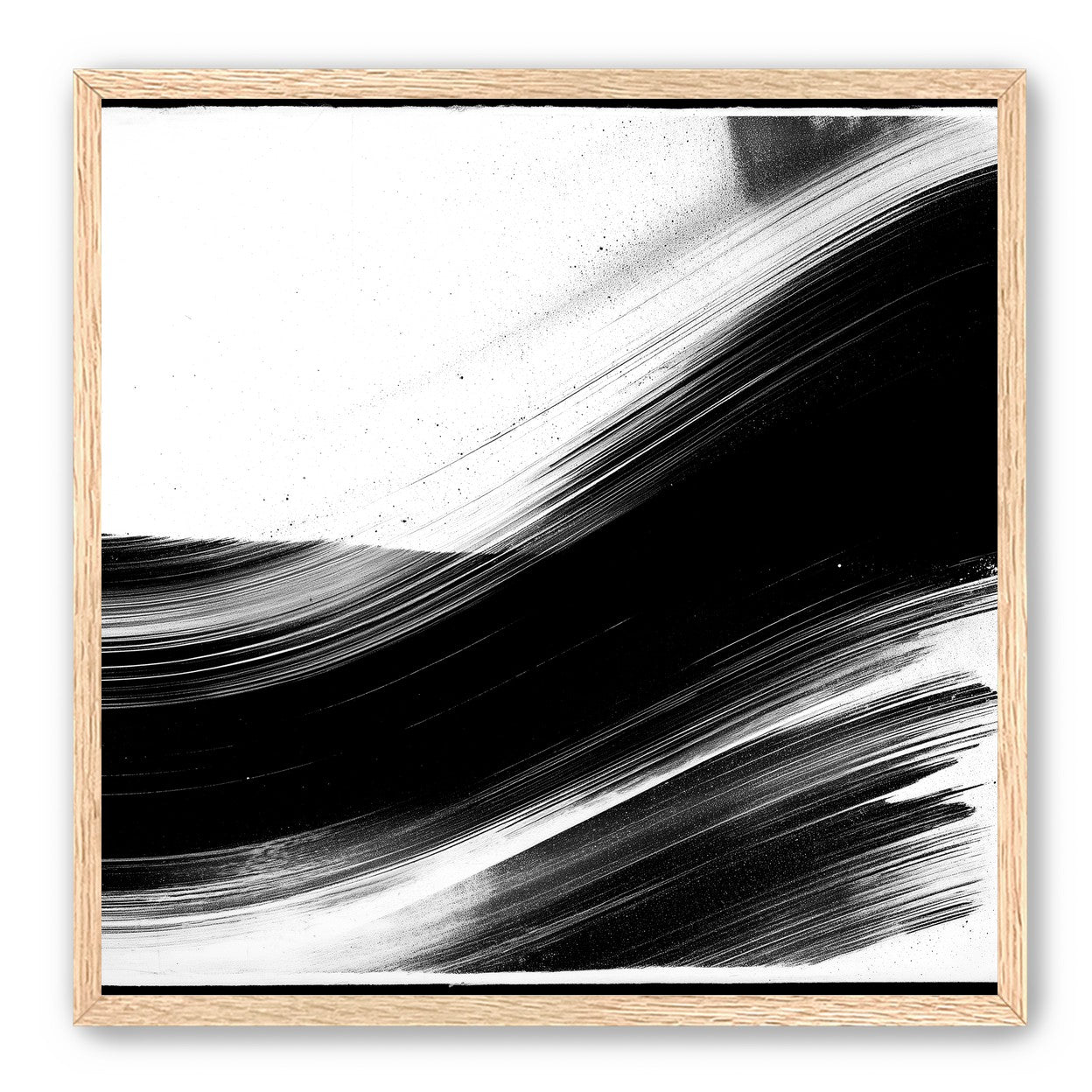 Black weight on white drift