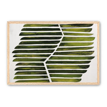 Leaf ribs around a white vein