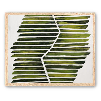 Leaf ribs around a white vein