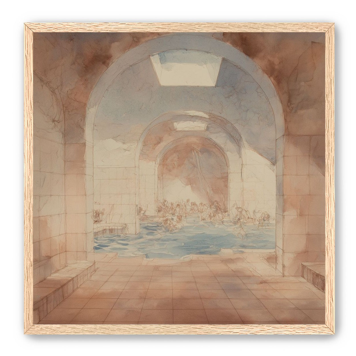 Steam under the arches
