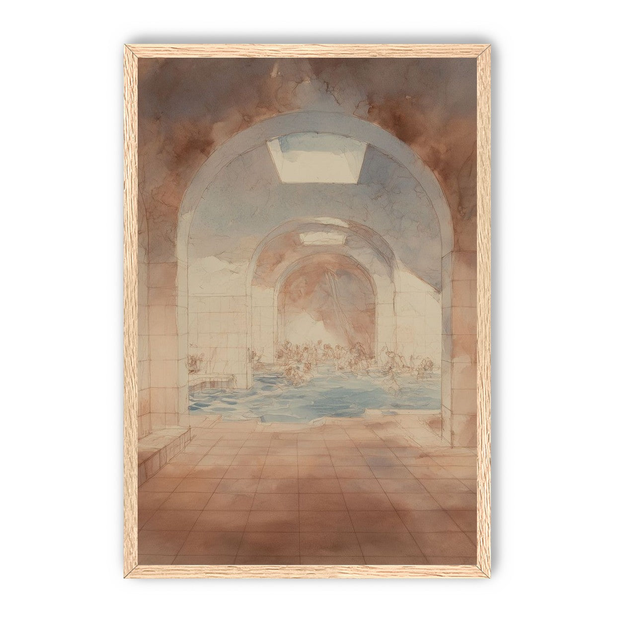 Steam under the arches