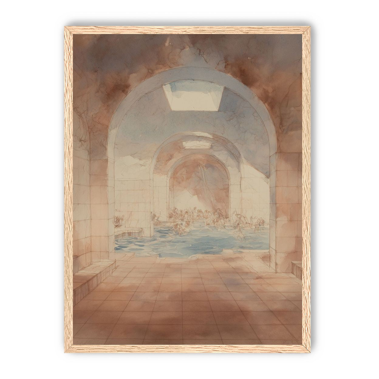 Steam under the arches