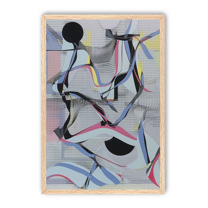 Ribbons snagged in the grid