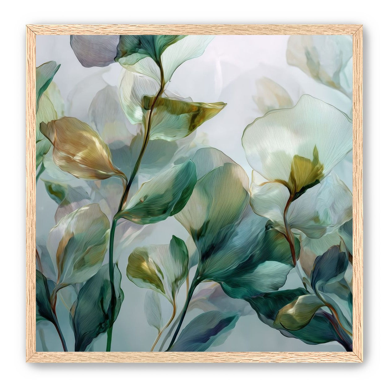 Translucent Leaf Forms