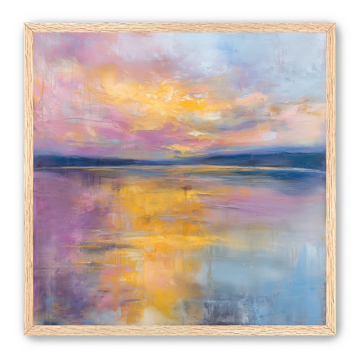Lavendar Lakescape