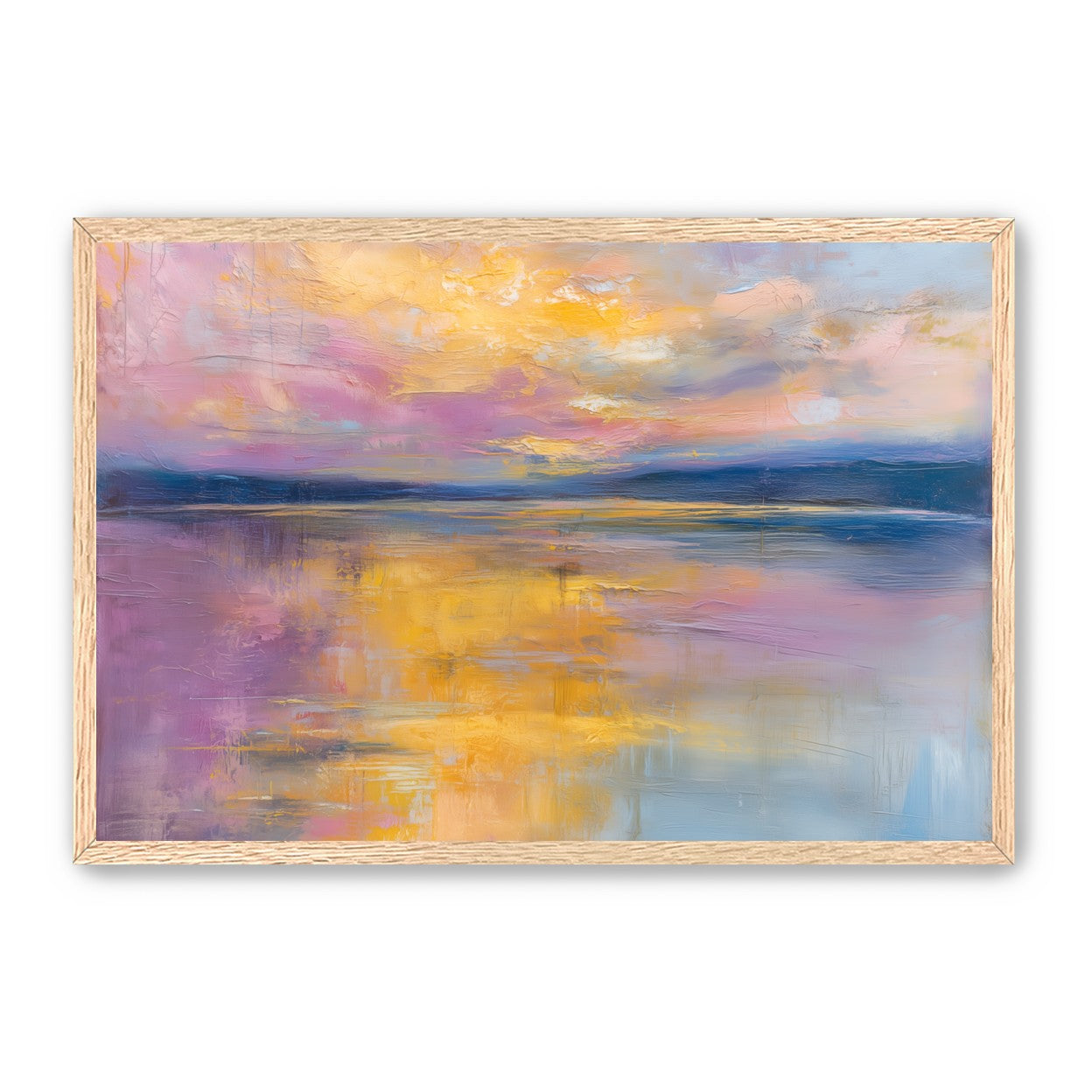 Lavendar Lakescape