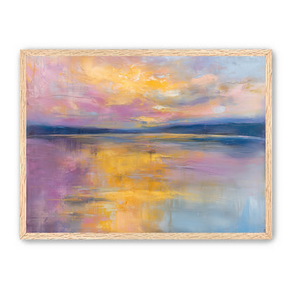 Lavendar Lakescape
