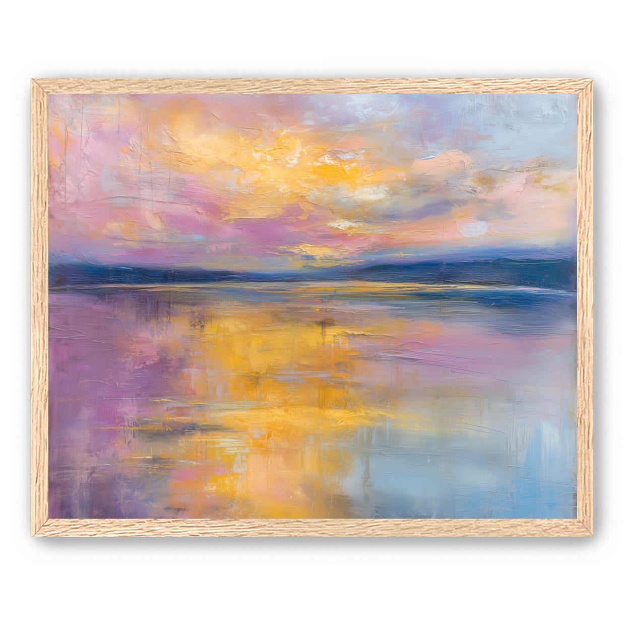 Lavendar Lakescape