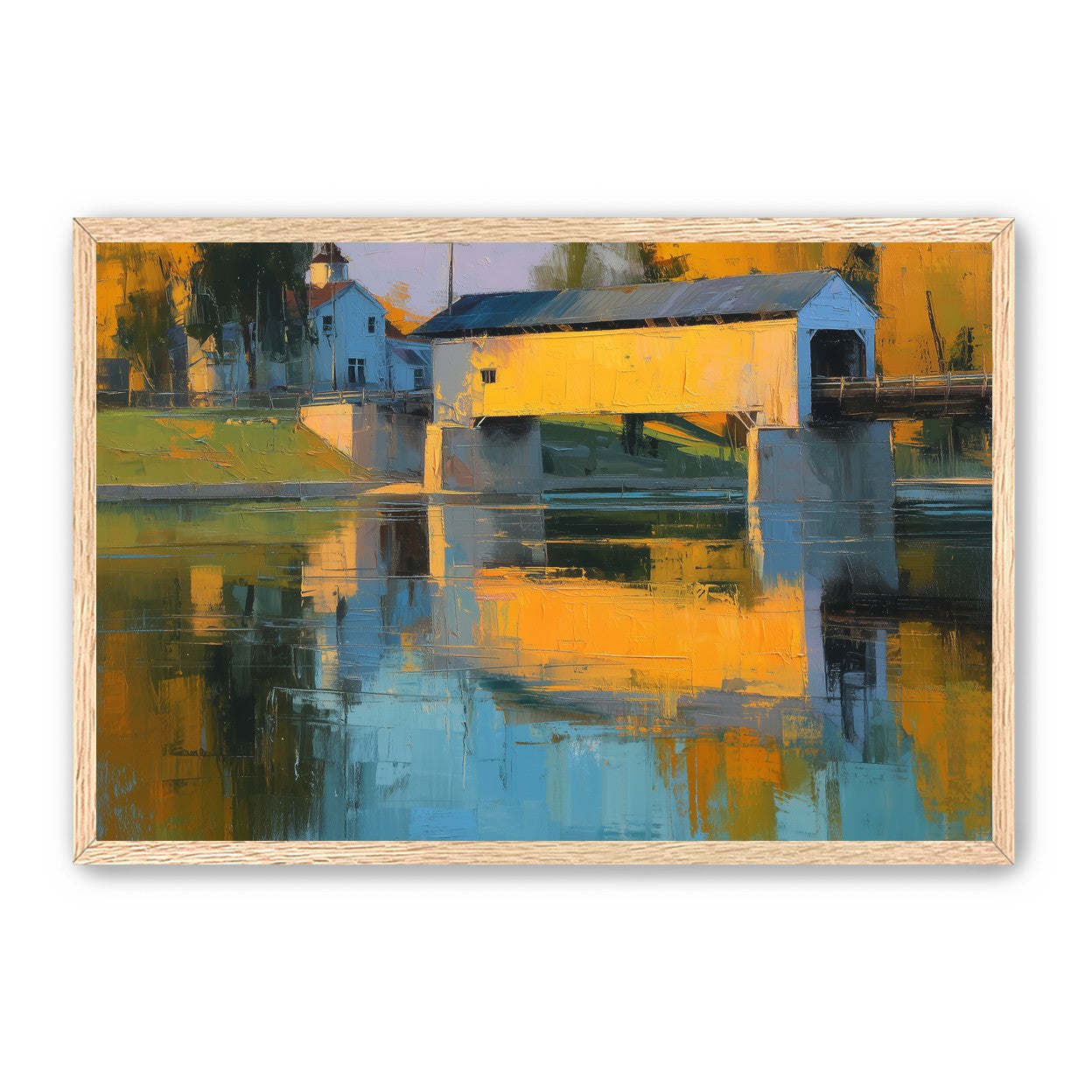 Golden Hour at the Covered Bridge
